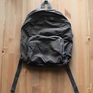 Chocolate Kipling Backpack